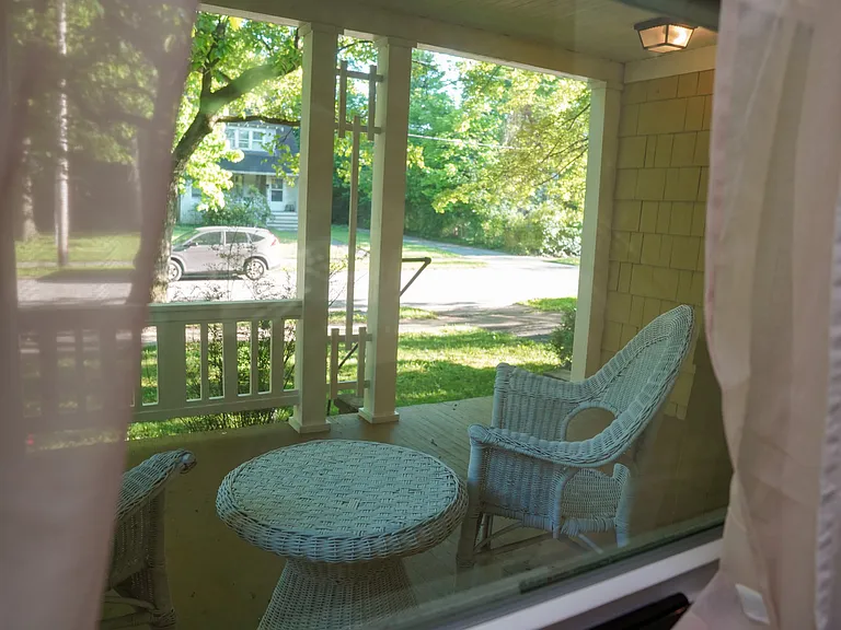peeking out, are they here yet?