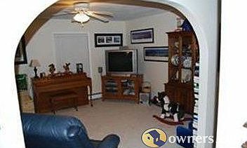 Living Room has large picture window