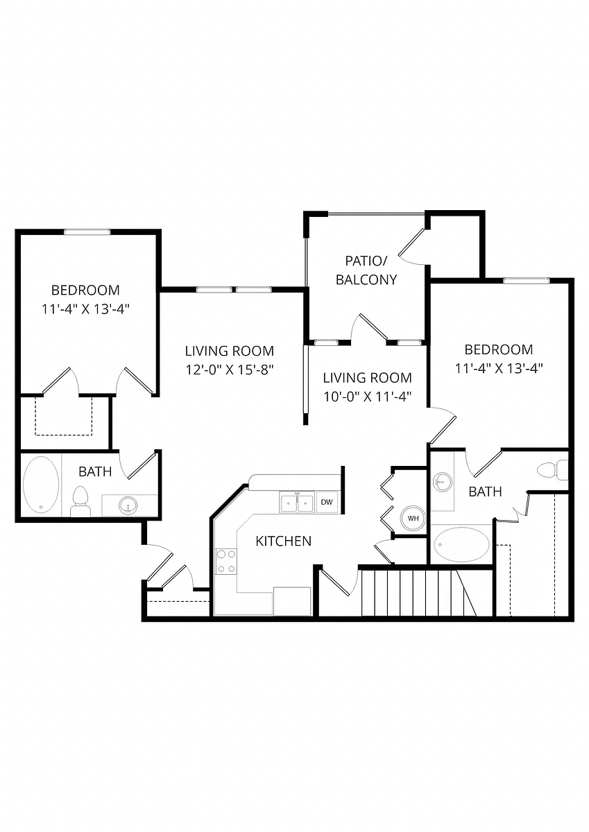 Floor plan B3A
