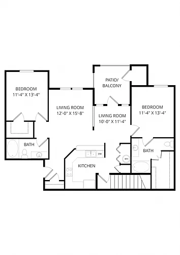 Floor plan B3A