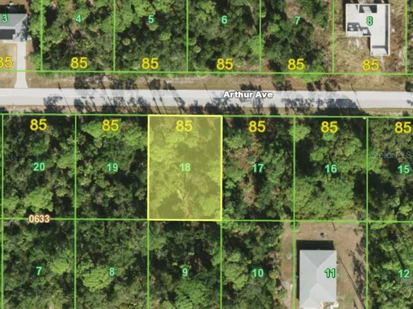 17107 ARTHUR AVENUE LOT 18, PORT CHARLOTTE, FL 33948