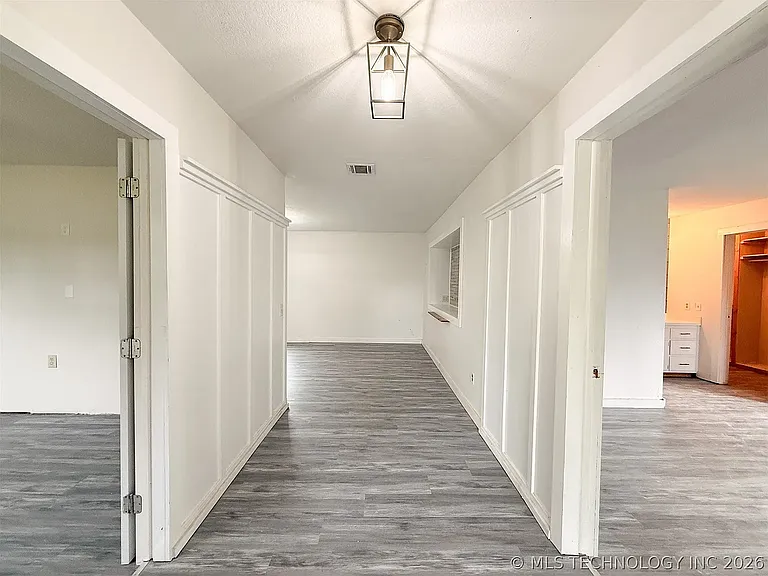 Front entrance (door to the right is master; door to the left is bedroom 3)