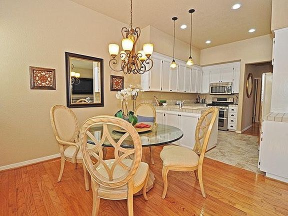 Informal dining area