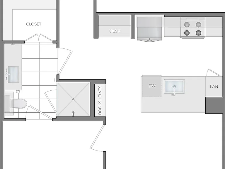 D 1Bed / 1Bath D 1Bed / 1Bath