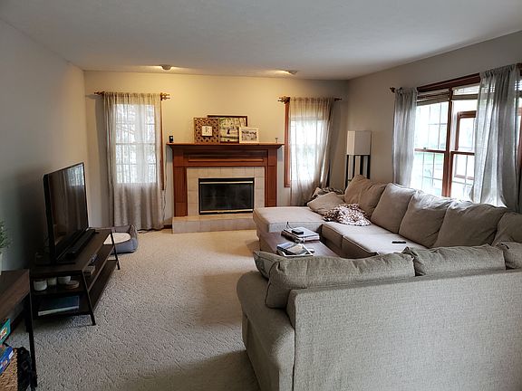 Family room from kitchen