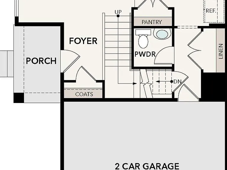 Ohana Homes JR02 - Floor Plan First Floor