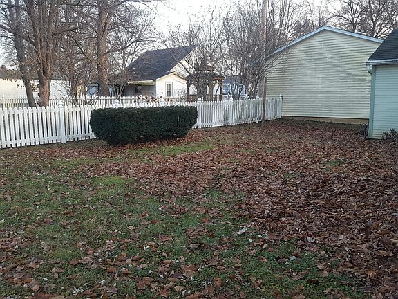 Backyard. The full backyard is not completely fenced. Depending on length of lease agreement (2 years) I would look to fence in the backyard.