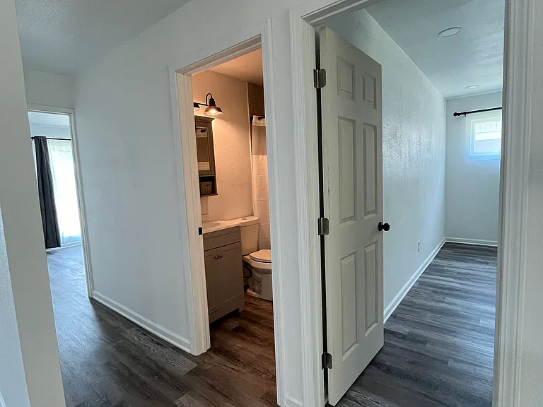 Hallway off living room