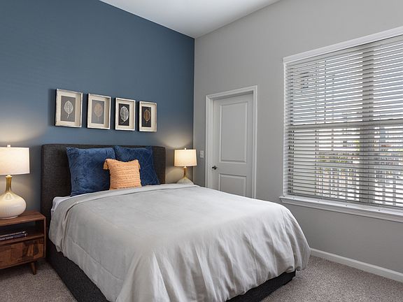 Spacious bedrooms that feel like home.