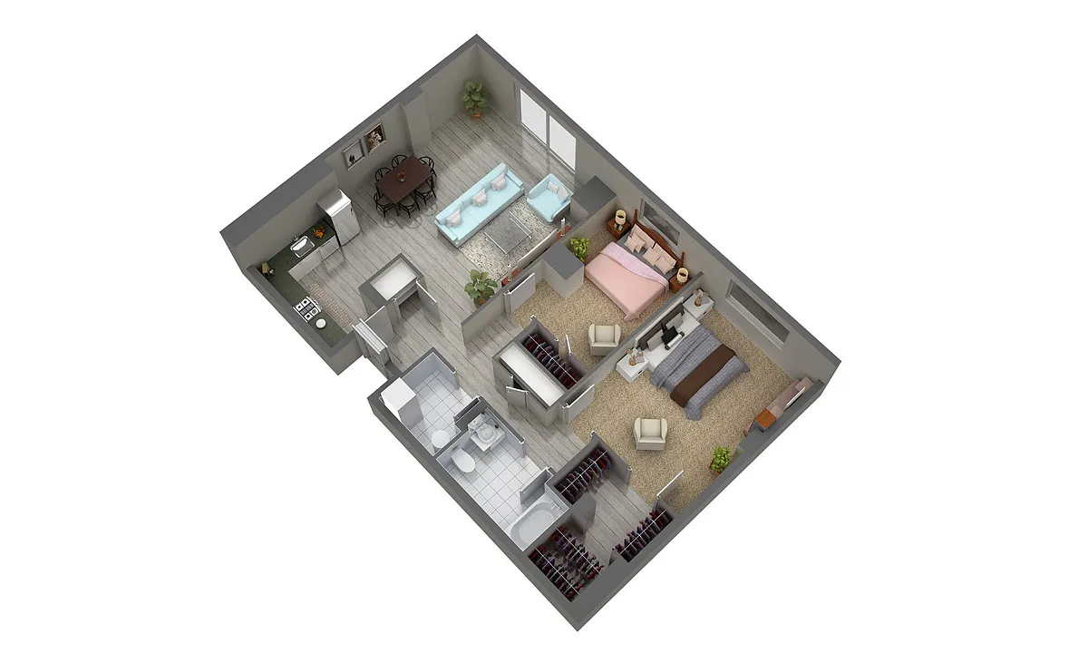 Floor plan B5R