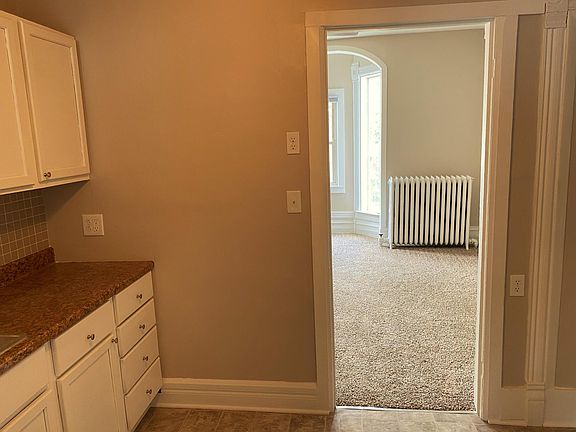 Big, clean, bright kitchen with lovely remodeled counters and cabinets with heaps of storage and surface space!