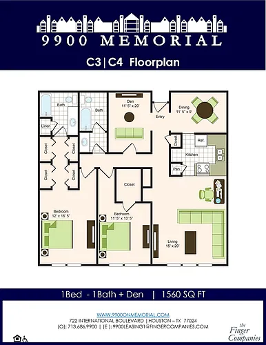 Floor plan C3 UPGRADE