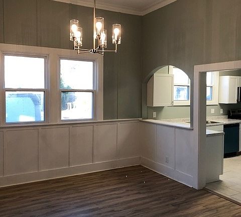 Dining open to kitchen