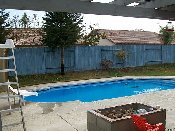 pool/slide/fire pit