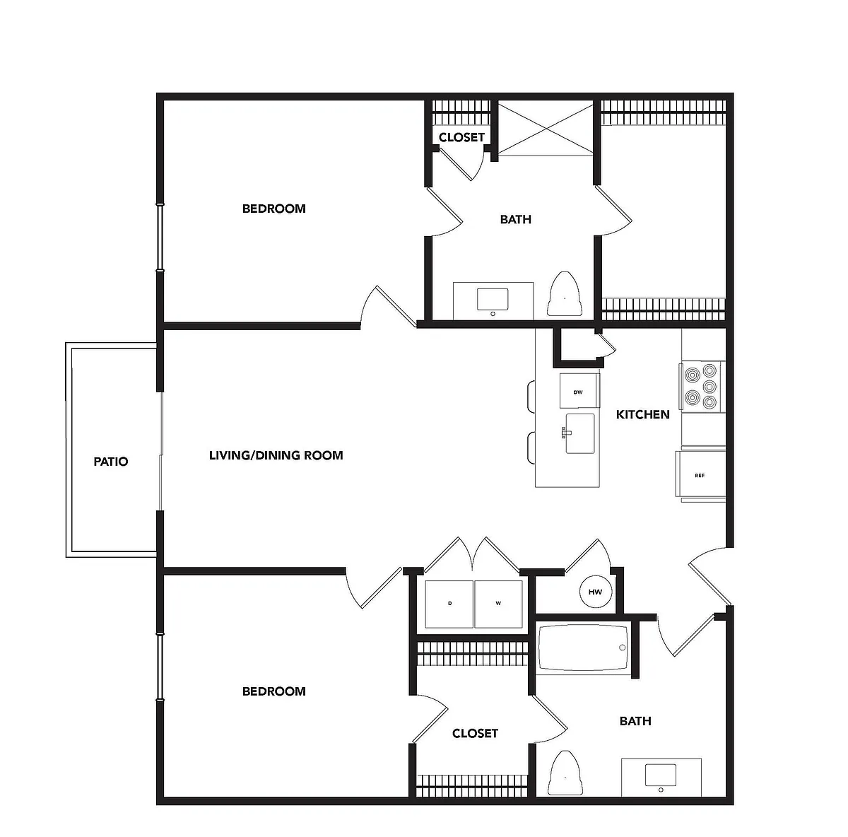 Floor plan B2