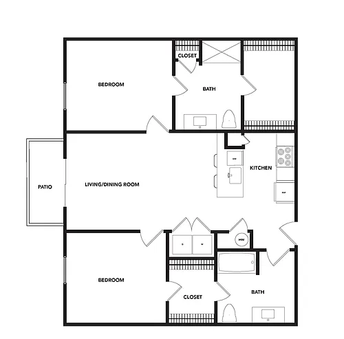 Floor plan B2