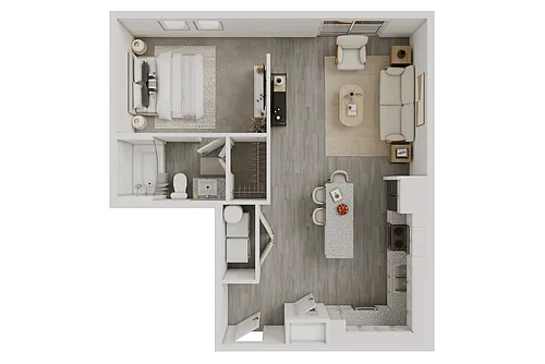 Floor plan S4 + Juliet Balcony