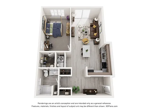 Floor plan Bluff