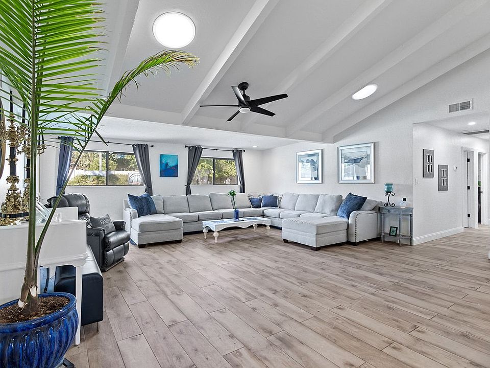 back living room by pool