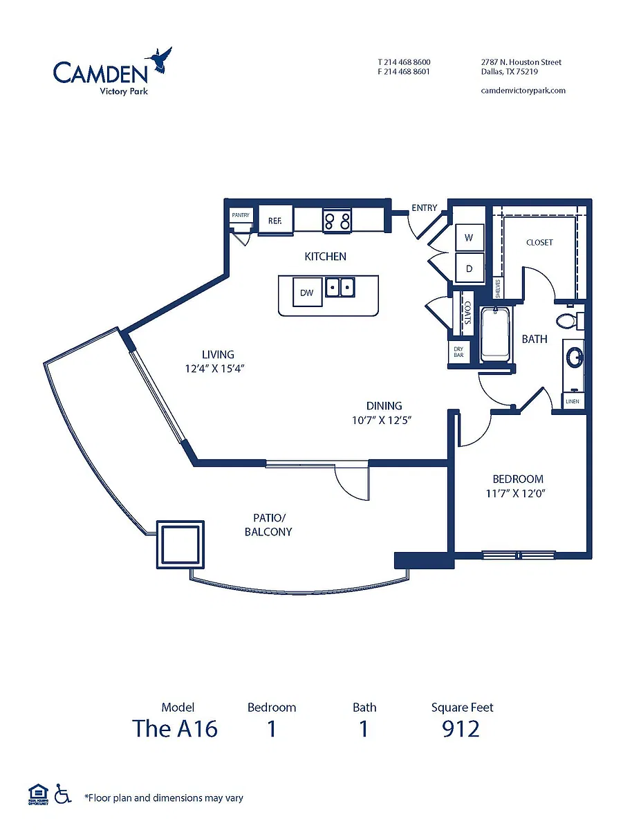 Floor plan A16