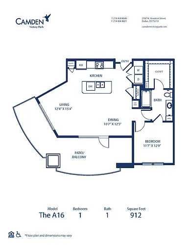 Floor plan A16
