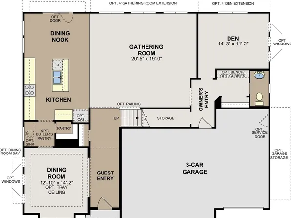Kensington Plan, Sawyer Walk
