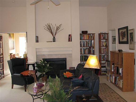 Great Room has cathedral ceiling and gas fireplace 