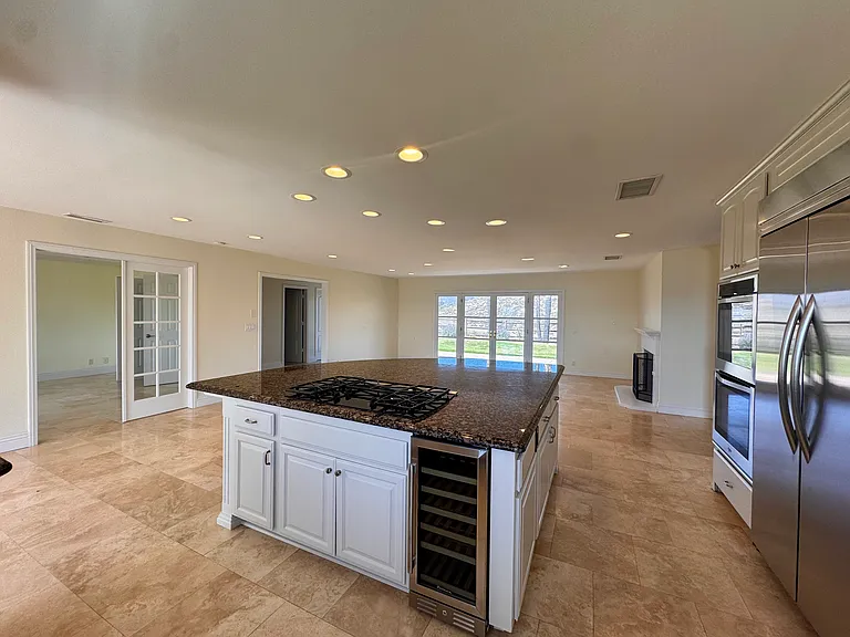 Newly Painted Kitchen cabinets for a fresh updated look.
