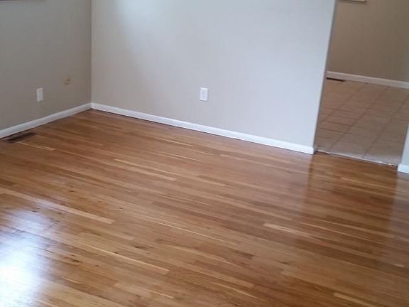 beautifully refinished hardwood floors