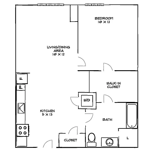 Floor plan Design 1C