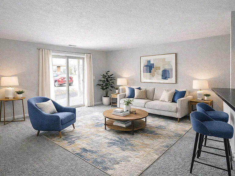 Spacious living areas