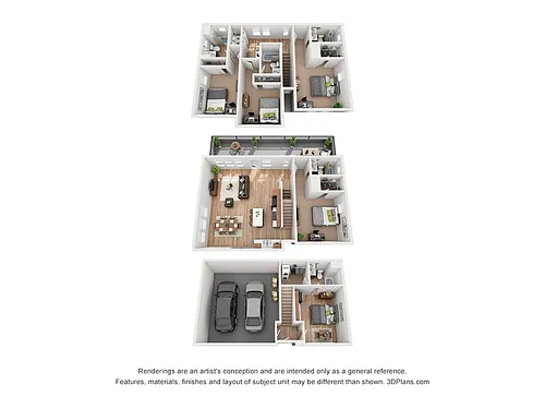 Floor plan 5BR/5BA - D1