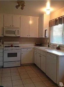 Crisp, white Kitchen