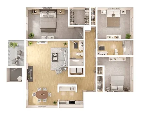 Floor plan C1
