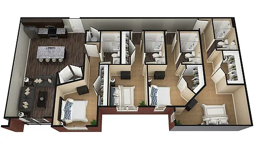 Floor plan Cambridge