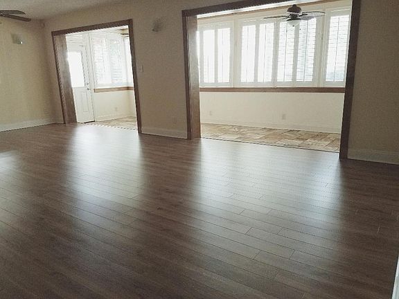 living room from front door