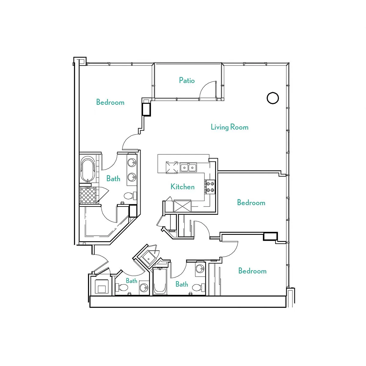 Floor plan Vincent