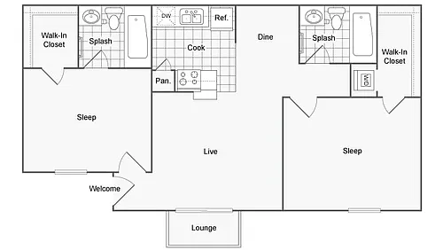 Floor plan Emerson