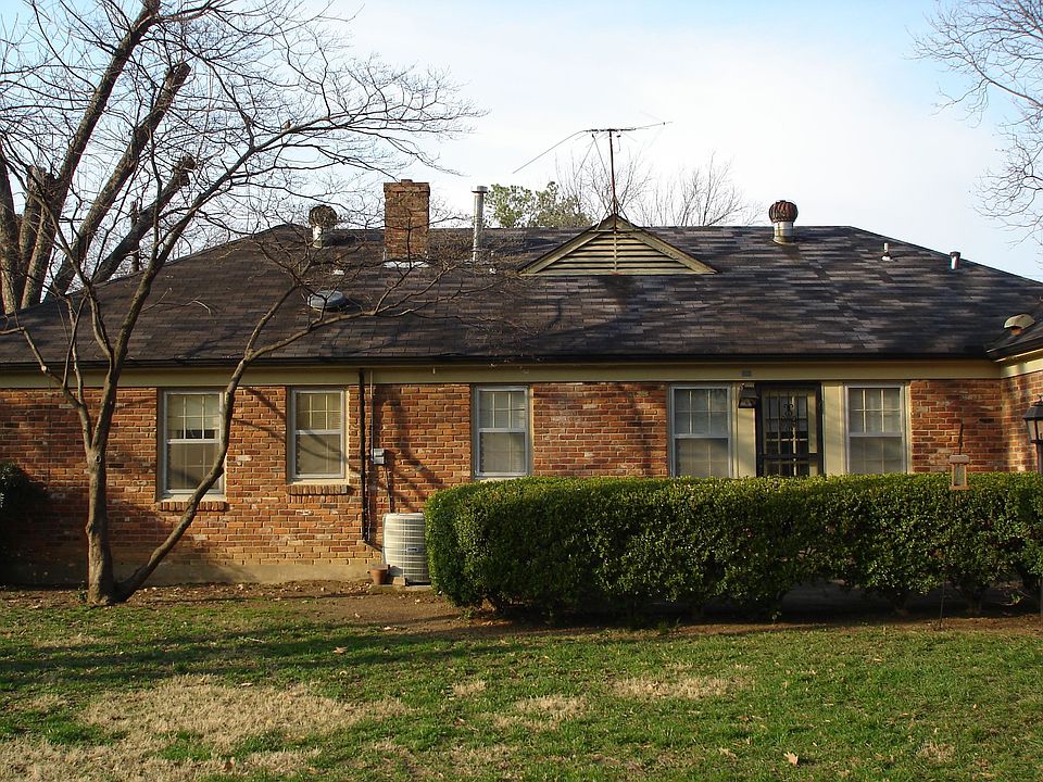 Back view of house