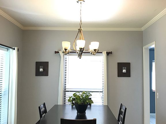 Nice, open dining room.