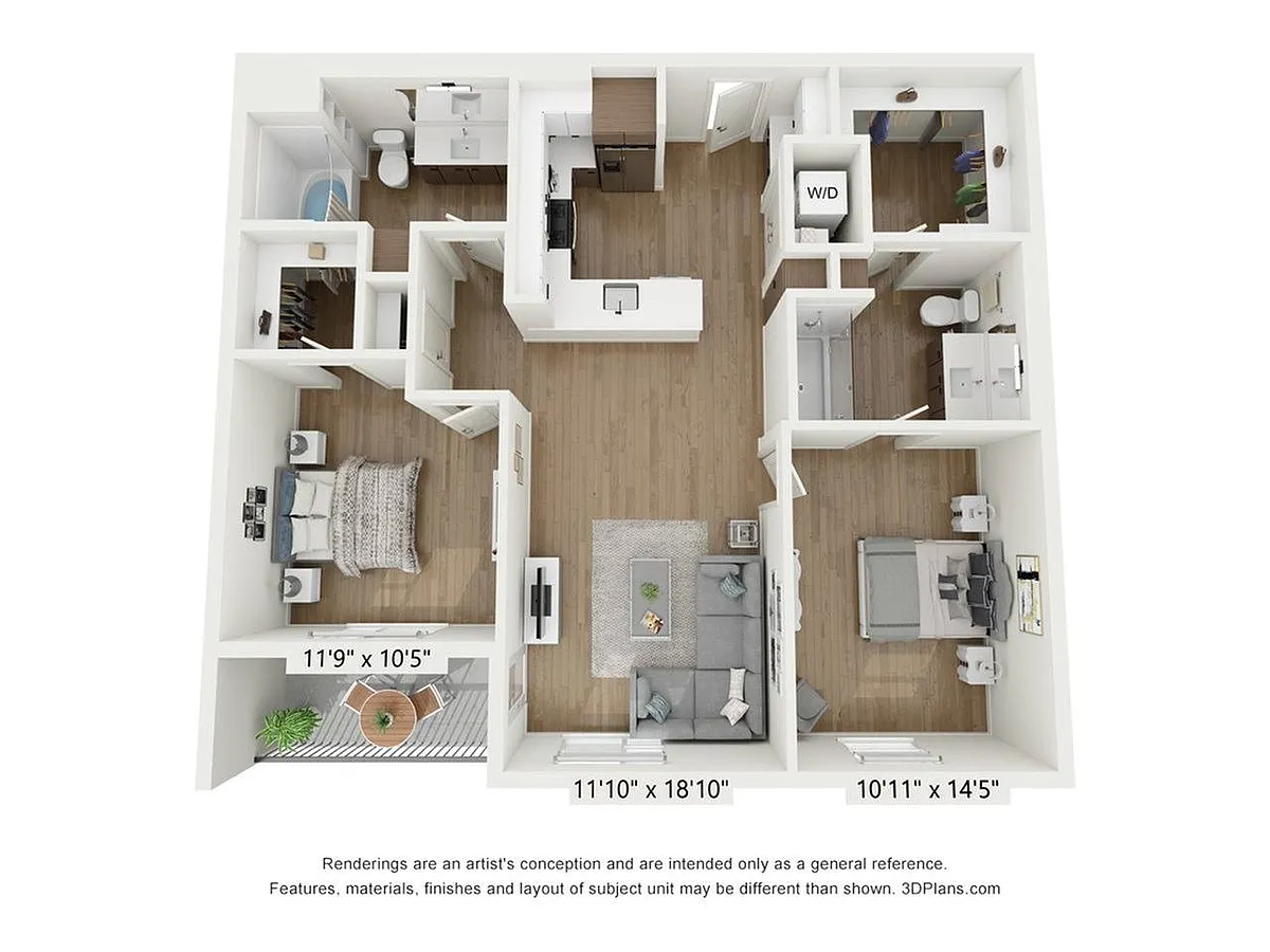 Floor plan B1a