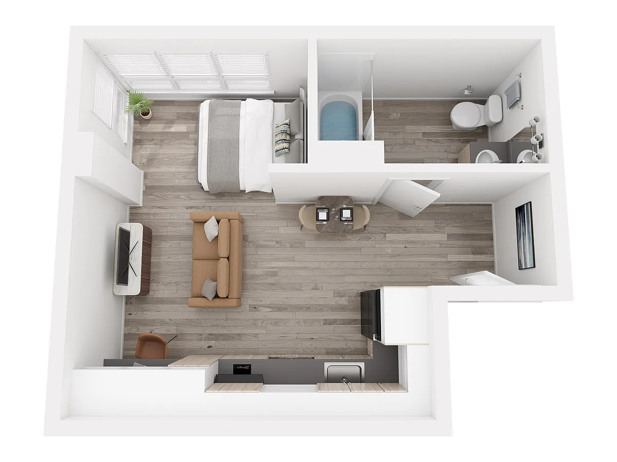Floor plan Studio 3