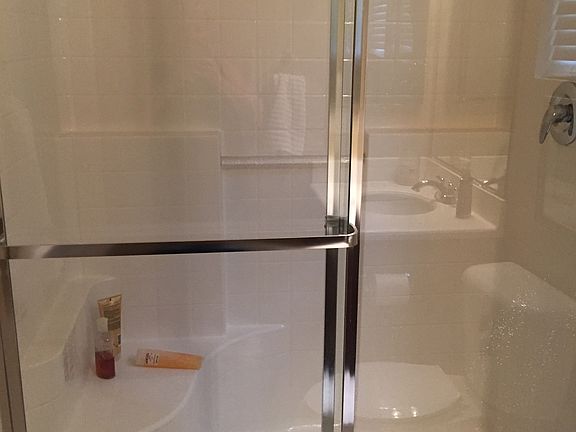 Downstairs shower