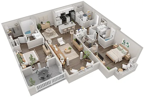 Floor plan B1