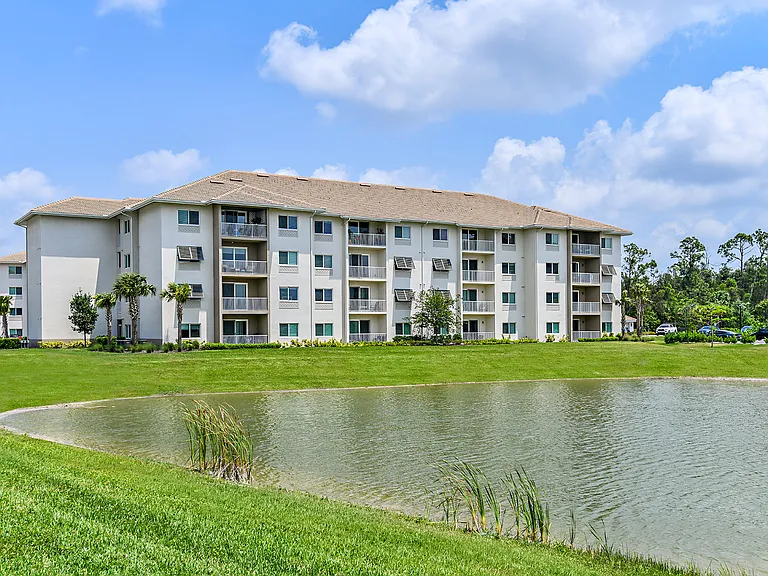 Beautifully landscaped grounds that make coming home a pleasure.