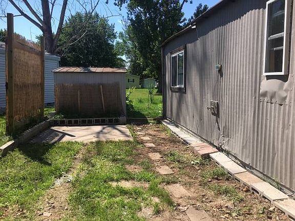 Backyard patio