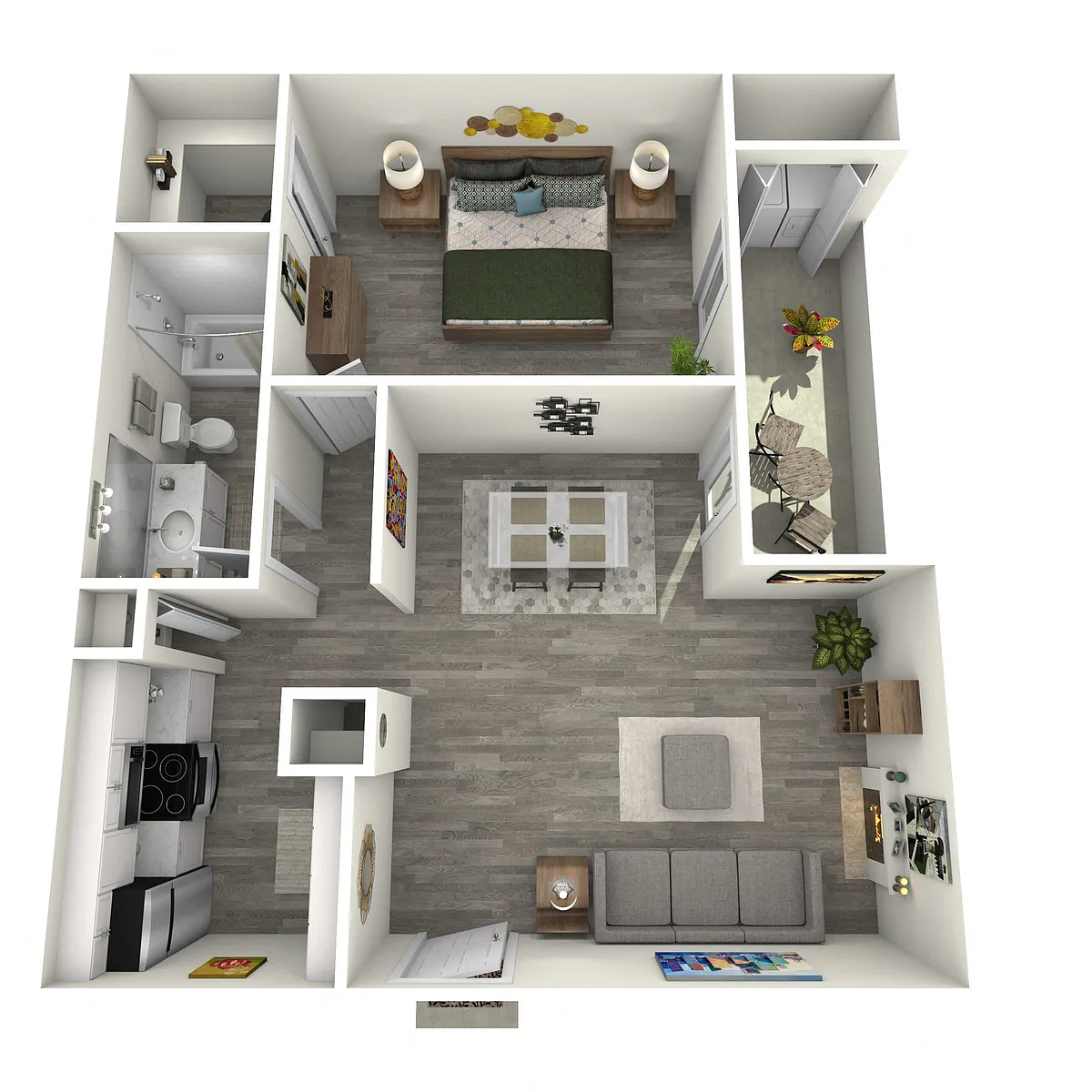 Floor plan A1