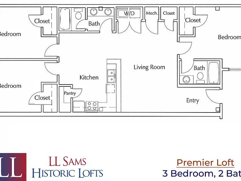 Premier 3-2 Floor Plan Premier 3-2 Floor Plan