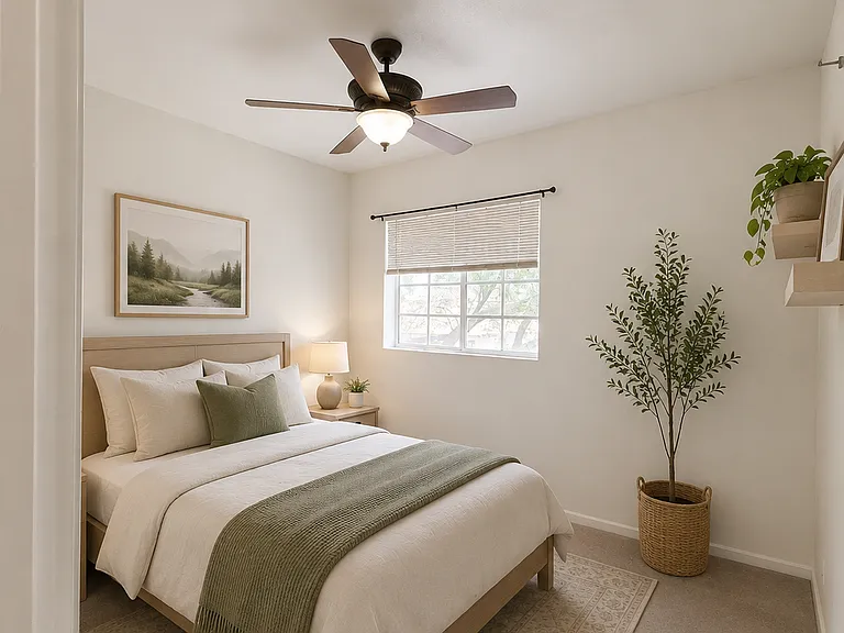 AI Staged Bedroom #1