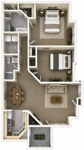 Floor plan The Bungalow
